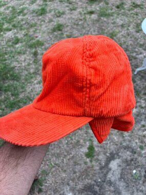 Vintage Wear Guard Thinsulate 3M Corduroy Insulated Earflap Hunting Hat Cap L